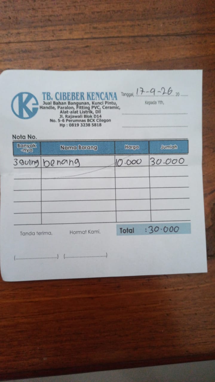 Benang 3 Roll