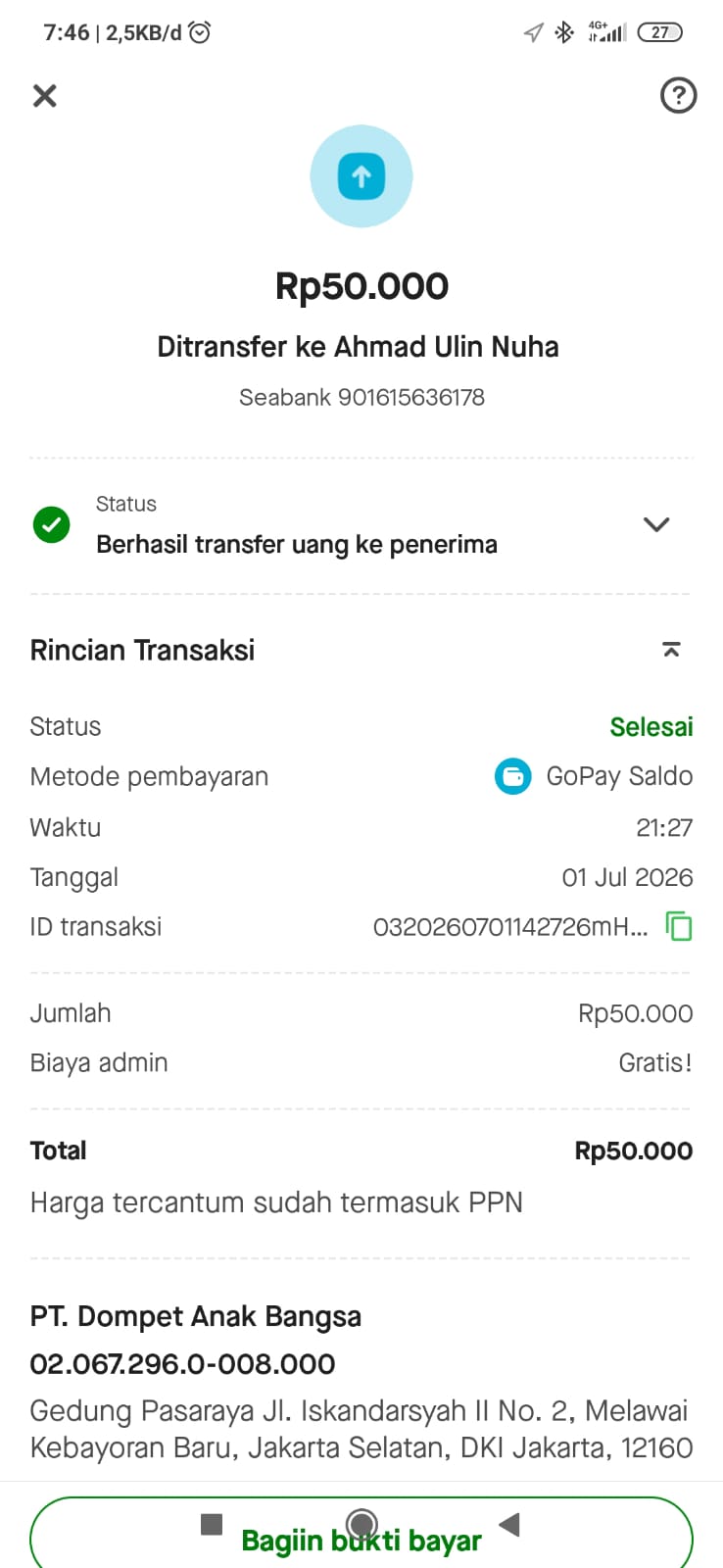 Biaya Jasa Bongkar Gudang
